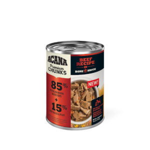 Acana Premium Chunks, Beef Recipe in Bone Broth