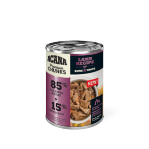 Acana Premium Chunks, Lamb Recipe in Bone Broth