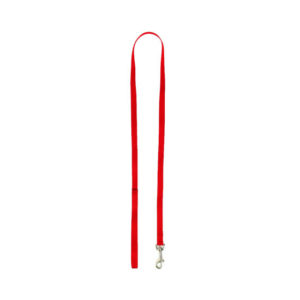 AK-9 Single Layer Nylon Lead 1" (25 mm), Red