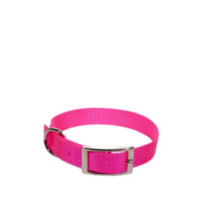 AK-9 Single Layer Nylon Collar 1" (25 mm), Pink