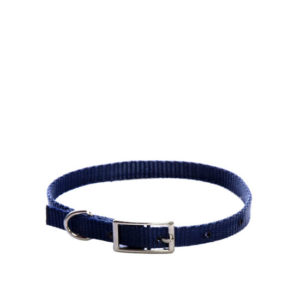 AK-9 Single Layer Nylon Collar 3/8" (9.5 mm), Blue