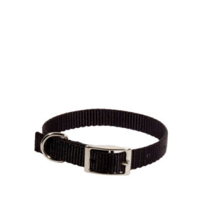 AK-9 Single Layer Nylon Collar 5/8" (15.9 mm), Black