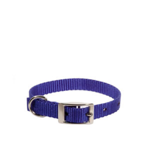 AK-9 Single Layer Nylon Collar 5/8" (15.9 mm), Blue