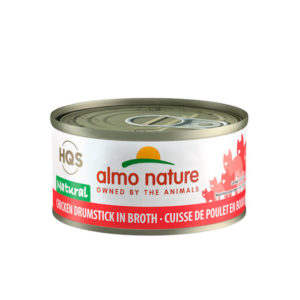 Almo Nature HQS Natural Chicken Drumstick in broth