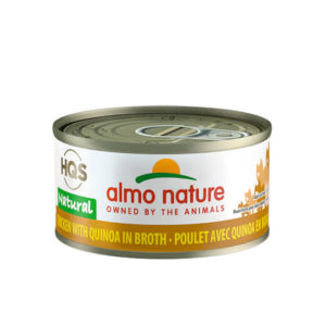 Almo Nature HQS Natural Chicken with Quinoa in broth