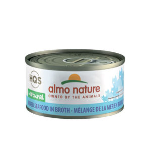 Almo Nature HQS Natural Mixed Seafood in broth