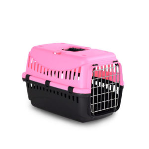 Bergamo Carrier with Metal Door, Coral