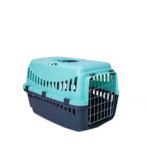 Bergamo Carrier with Metal Door, Light Blue