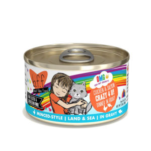 Best Feline Friend OMG Chicken & Salmon Crazy 4 U!
