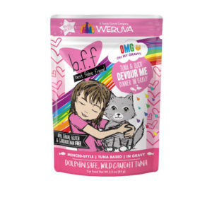 Best Feline Friend OMG Tuna & Duck Devour Me