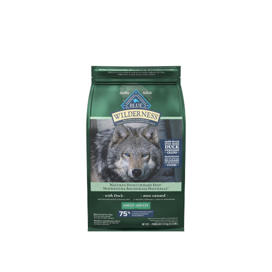 Blue wilderness dog food duck hot sale