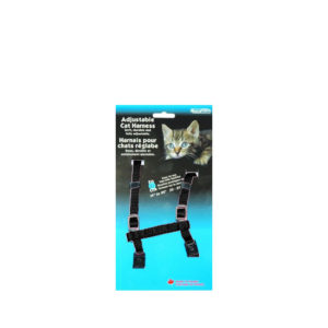 Burgham Adjustable 3/8" Harness, Black