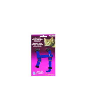 Burgham Adjustable 3/8" Kitten Harness, Blue