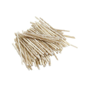 Burgham Rawhide Brown Twist Stick