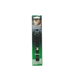 Burgham Snag Free Break Away Cat Collar, Black