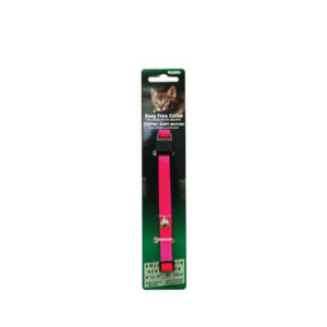 Burgham Snag Free Break Away Cat Collar, Neon Pink