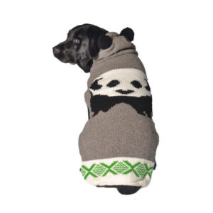 Chilly Dog Panda Hoodie Wool Sweater