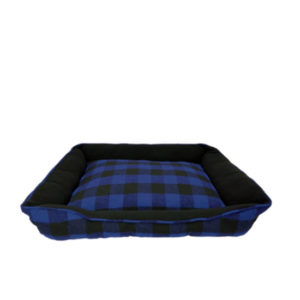 Cumfy Buffalo Plaid Bed, Blue