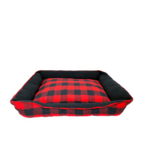 Cumfy Buffalo Plaid Bed, Red