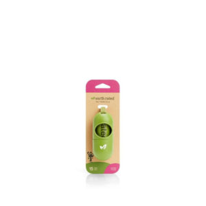 Earth Rated Poop Bag Leash Dispenser + Roll, Lavender