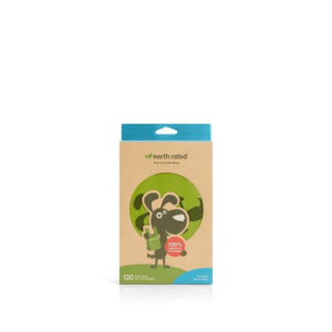 Earth Rated Poop Bag Easy-Tie Handle Bags, Unscented