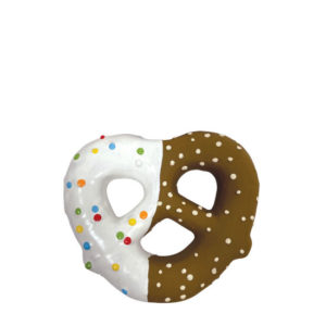 FouFit Dessert Chew II Latex Toy - Chocolate Dipped Pretzel