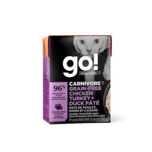 go! Solutions Carnivore Grain Free Chicken, Turkey + Duck Pâté