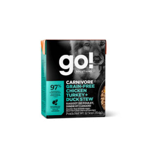 go! Solutions Carnivore Grain Free Chicken, Turkey + Duck Stew