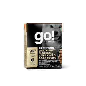 go! Solutions Carnivore Grain Free Shredded Lamb + Wild Boar