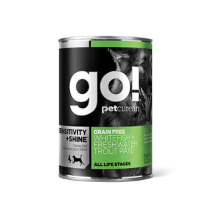 go! Solutions Sensitivity + Shine Grain Free Whitefish + Freshwater Trout Pâté