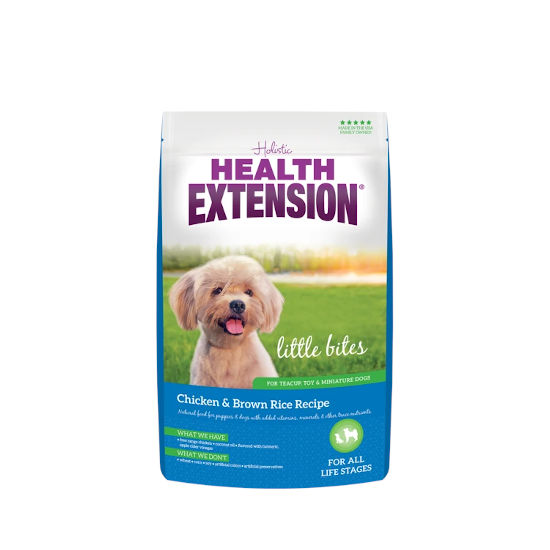 Health Extension Little Bites Chicken Brown Rice Recipe Cb Pet Food Supplies Kitcheners Biggest Little Pet Store