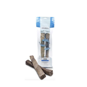 Icelandic+ Hand Wrapped Cod Skin Long Chew Stick