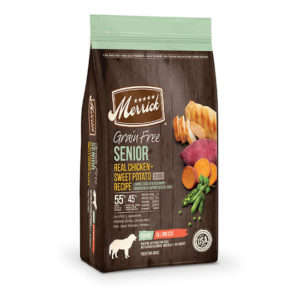 Merrick Grain Free Senior Real Chicken & Sweet Potato