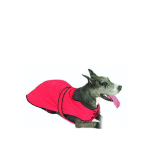 Muttluks Belted Dog Coat, Pink