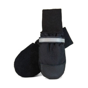 Muttluks Original All-Weather Dog Boots, Black
