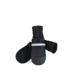 Muttluks Original Fleece-Lined Dog Boots, Black