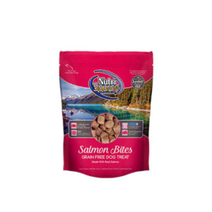 NutriSource Grain Free Salmon Bites Treats