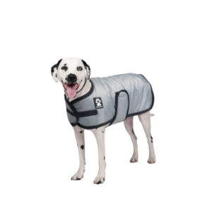 Shedrow K9 Tundra Winter Coat, Grey/Black
