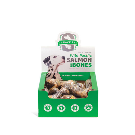 Snack 21 Salmon Skin Bones