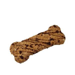 Spoil the Dog Peanut Butter Carob-Drizzled Bone
