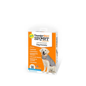 ThunderWorks ThunderShirt Sport Dog Anxiety Jacket, Platinum