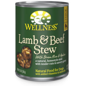 Wellness Homestyle Stew Lamb & Beef Stew with Brown Rice & Apples