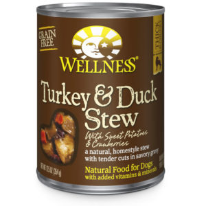 Wellness Homestyle Stew Turkey & Duck Stew with Sweet Potatoes & Cranberries