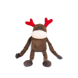 Zippy Paws Holiday Crinkle - Reindeer