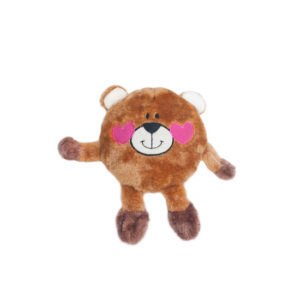 Zippy Paws Valentine's Brainey - Bear in Love