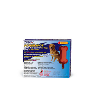 Zodiac PowerSpot Flea & Tick Control for Dogs Over 14 kg