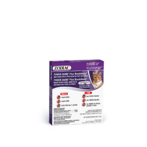 Zodiac Power Band Plus BreakAway Dual Action Flea & Tick Collar for Cats & Kittens