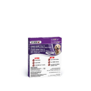 Zodiac Power Band Plus II Dual Action Flea & Tick Collar for Dogs & Puppies